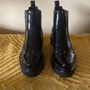 Sixty Seven size 38 patent leather boots